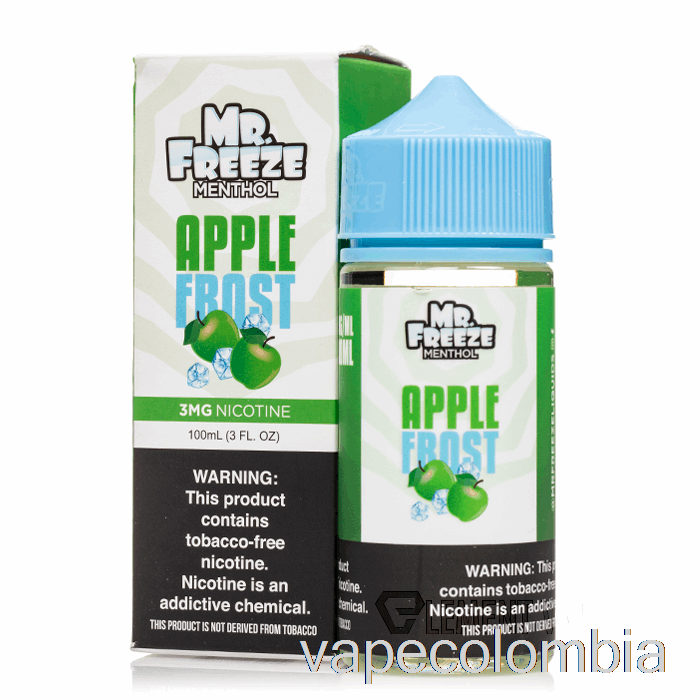 Vape Recargable Apple Frost - Mr Frozen - 100ml 6mg